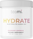 Teami Electrolytes Toz - Hydrationuba, Magnezyum, Chloride & Pids Supplement 45 hizmet veriyor, Hydrate Electrolyte Toz Mix Vitamins & Minerals - Energy Ketones, Keto Electrolytes