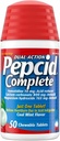 Pepcid Complete Acid Editor + Antacid Chewable Tabletler, Cool Mint Flavor, 50 sayı Pepcid Complete (kü 1)