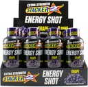 Stacker 2 Extreme Energy Shot Extra Strength, Grape, 2 Akışkan Ounce (12 paketi)