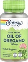 Solaray Oil of Oregano Supplement, 150 mg, 60 Count