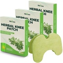 Wellnee Original Herbal Knee Patch - Wellknee Plaster for Knee Support & Muscle Pain - Maximum Strength for a Προσωρινή Ανακούφιση - Αυτοκόλλητη Θερμότητα Patchs Made with Natural Herbs for Wellness (30 Pads)