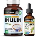 BIO KRAUTER 100 Capsules & Licorice Root Tincture 2 Fl. Oz.