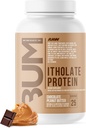 RAW Whey Isolate Protein Powder, Σοκολάτα Φυστικοβούτυρο (CBUM Itholate) - 100% Grass-Fed Sports Nutrition Powder for Muscle Growth & Recovery - Low-Fat, Low Carb, Φυσικά Γεύση - 25 Σερβιέτες