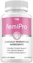 (1 Pack) Femi Pro Probiyotikler - FemiPro Advanced Formula Bladder Control Support, Microbiome Balance, Sağlıklı Urinary System, 60 Capsules