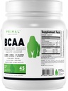 Primal BCAA Toz Great Ape (45 SERV) (Green Apple Flavored) - 0 g Carbs, 0 Calories, 7g BCAA Per