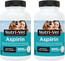 Nutri-Vet aspirin Büyük Köpekler Için Çekilebilir, 75 Kont, 2 Paket