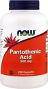 Şimdi Gıdalar, Pantothenic Acid, 500 mg, 250 Capsules