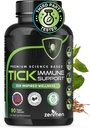 Zenmen Tick Immune Support Supplement - Improved Formula - Japanese Knotweed, Cat's Claw, Chinese Skullcap, Cryptolepis Sanguinolenta, Sweet Wormwood - 90 Vegan Capsules, Made in The USA