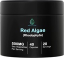 Holistic Bin Red Marine Algae Κάψουλες Gigartina και Dumontiacea Red Algae Συμπληρώματα 