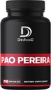 1000Mg Pao Pereira Bark Exact Capsules - 4Month Supply için 240 Counts - Immune Health, Body Balance, Total Wellness & Genel Wellness için Güçlü Türlü Formül