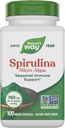 Nature's Way Spirulina Micro-Algae, Mevsim Immune Support*, A Vitamin A (Beta Carotene), 100 Vegan Capsules (Pazar Mayıs Vary)
