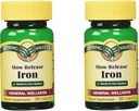 Spring Valley Slow release Iron, 30 Tablet (2 Paket)