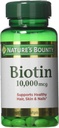 Nature's Bounty Biotin 10.000 mcg, Hızlı Yayın Softgels 120 Her Şey