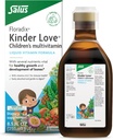 Floradix Kinder Love Children's Multivitamin - Herbal Supplement - Liquid Multivitamin for Kids - Vitamins A, C, D & E, Calcium & More - Vegetarian, Non-GMO, Gluten-Free - 8.5 fl oz