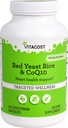 Vitacost Red Yeast Rice & CoQ10 με μη-Flush Niacin -- 240 κάψουλες χορτοφάγων