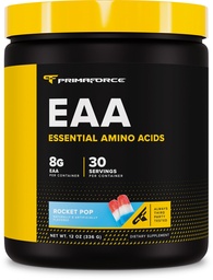 Primaforce EAA Powder (30 σέρβις, Rocket Pop Flavor) - Απαραίτητα Αμινοξέα για την προετοιμασία και την αποκατάσταση πριν από την είσοδο - Μη ΓΤΟ και Χωρίς γλουτένη