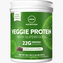 MRM Beslenme Veggie Protein Superfoods | Vanilla Flavored | 22g Tamam Protein | 8.8g Essential Amino asitler | 13 süper gıda | Omega 3s ve Omega6s | DW Friendly | 15 Servisler