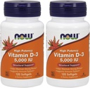 D Vitamin-3 5.000 IU,120 Softgels (Pack of 2)