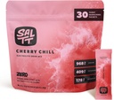 SALTT Electrolytes Dust Flavored Drink Mix - Cherry Chill - 30 Hydration Packets - Magnezyum, Pyum, sodyum, Trace Minerals - Zero Sugar & Gluten Free - Travel Essentials