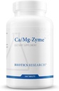 Βιοτική έρευνα Ca-Mg-Zyme Calcium Magnesium Formula, Εξαιρετικά απορροφήσιμο, Οστική υποστήριξη, λειτουργία μυών, υγεία νευρικού συστήματος 240T