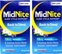 Occasional Sleeplessness için Midnite Sleep Aid, 30 Chewable Cherry Tabletler (Value Pack of 2)