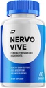 Nervo Vive Brain Supplement Capsules – NervoVive All-Natural Maximum Strength Formula for Enhanced Memory and Focus Pills, Vive Nervo Support and Reviews (1 Pack – 60 Capsules)