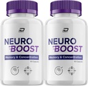Neuro Boost Focus Supplement, Neuro Boost IQ Memory Focus and Cognative Support, Neuro Booster Pills Nootropic, NeuroBoost to Boost Memory, Neuro Boost Vitamin Reviews (2 Συσκευασία - 120 Κάψουλες)