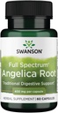 Swanson Full Spectrum Angelica Root 400 Milligrams 60 Κάψουλες