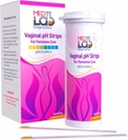 Vaginal ph Test Strips for Women(50 cnt). BV Bacterial Vaginosis and Yeast Infection Test Strips. Feminine pH Test for Vaginal Health, Acidity, and Alkalinity. Strips in Sealed Pouches