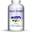 Maxi Health KiddieMax CalciYum - CalciYum! - Γεύση -Ζωικό σχήμα Chewies - Kosher (180 κόμης)
