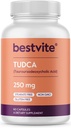 BESTVITE TUDCA 250mg (60 κάψουλες) (Taurosodeoxycholic Acid) - Όχι Stearates - Χωρίς γλουτένη - Μη ΓΤΟ