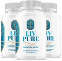 (3 Pack) Liv Pure Powered by Nature Advanced Formula Liver Live Pure Perification Function Supplement (180 Κάψουλες)