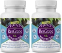 Perfect Supplements – Perfect ResGrape Resveratrol – 60 Capsules – Trans-Resveratrol & Organic Muscadine Grapes - 2 Pack