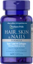 Puritan's Pride Hair, Skin & Nails Formula 60 Caplets