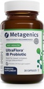 Metagenics UltraFlora IB Probiyotik - Occasional Intestinal Distress* - Digestive Health * - Erkekler ve Kadınlar için Anti-Bloat* - 60 Milyar CFU - Non-G Capsules