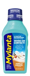 Mylanta Heartburn and Gas Relief, Υγρό αντιόξινο, Vanilla Caramel Flavor, 12 ρευστή ουγγιά