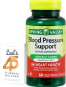 Spring Valley Blood Pressure Support, 60 Capsules. includes | from A to Zinc with LUAL|