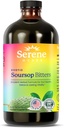 Serene Herbs - Soursop Bitters - Organik Herbal Guanabana Detox Black Seed, Moringa & Ginger - Supports Digestive Wellness & Immune Function - 16 fl ozz