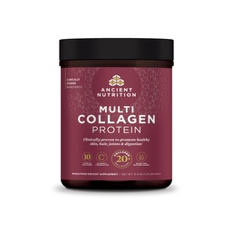 Ancient Nutrition Collagen Peptides Peptides Powder, Multi Collagegen Protein, Women & Men, Vitamin C, Probiotics, Hydrolyzed Collagen, Υποστηρίζει το δέρμα, αρθρώσεις, Gut Health, Άγευστη, 60 Υπηρεσίες