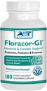Floracor – Probiotics & Enzymes to Support Intestinal & Gut Heath –180 Vegetarian Capsules