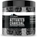 Dünya doğan Elements aktif Charcoal Capsules, 200 Capsules, Odorless & Non-Toxic Toz