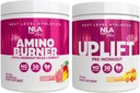 NLA for Her Pre/Intra Workout Stack (Includes Her Thermogenic Platinum Hawaiian Sunset ve Uplift Max Pre Workout Sour Peach Ring)