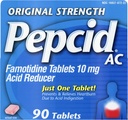 Pepcid Ac Tabs, 90 Kont