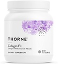 THORNE - Collagen Fit - Unflavored Collagen Peptides Powder with Nicotinamide Riboside - 15g Collagen Peptides and 14g Protein per Serving - NSF Certified for Sport - 17.8 Oz - 30 Servings