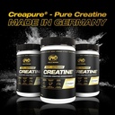 PVL Creapure Creatine - 100% Pure German Creatine μονοϋδρική σκόνη - 82 Μερίδες - 410 g
