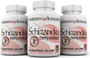 Schizandra Berry Extract – 3 Pack – 10:1 Συμπυκνωμένο συμπλήρωμα βοτάνων – 1000mg ανά υπηρεσία - κάψουλες λαχανικών – 60 Count Each – Non-GMO, 100% καθαρός – 1 μήνας προσφοράς