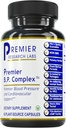Premier Research Labs Premier BP Complex - Συμπληρώματα Υγείας Καρδιάς, BP Formula, συμπλήρωμα σκόρδου αλλικίνη, Χάπια Υποστήριξης Φυσικού βοτάνου BP με Reishi & Cayenne Pepper - 60 κάψουλες χορτοφάγων