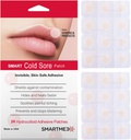 Smart Cold Sore Treatment Patch Breakouts, Soothe Itching and Comb | Discrete, Invisible, Skin Safe Yapıştırıcı [24 Patches]