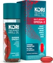 Kori Krill Oil Omega 3 συμπλήρωμα, πετρέλαιο κριλ Ανταρκτικής με ανώτερη απορρόφηση έναντι ιχθυέλαιο, 1200mg Softgels, 30 Softgels, EPA & DHA