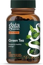 Gaia Herbs Yeşil Çay - Sağlıklı Kilo ve Enerji Seviyelerini Korumaya Yardımcı Olun * - Organik Yeşil Çay Kabini ve İndüksiyonu - 60 Vegan Sıvı Phyto-Capsules (15-Day Supply)